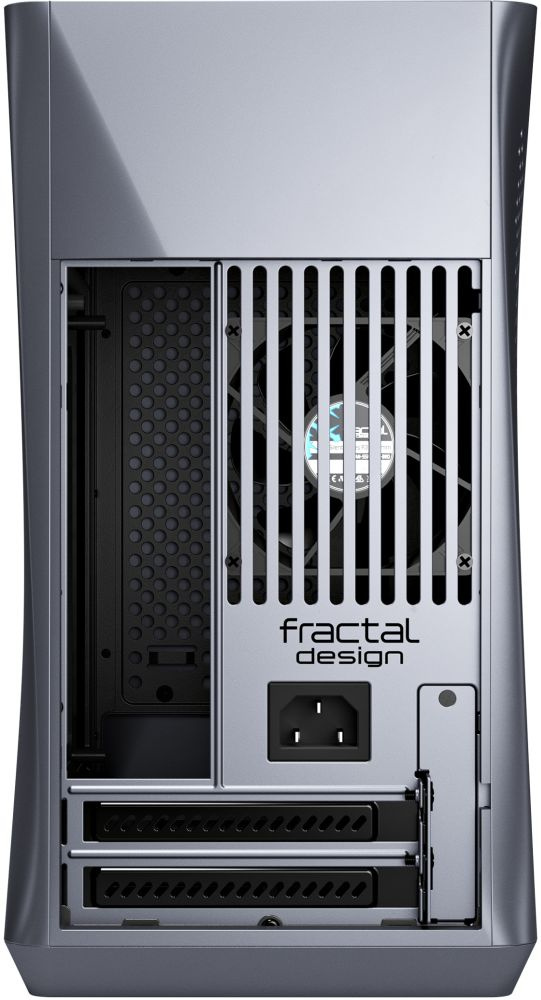 Корпус Fractal Design ERA ITX серый без БП miniITX 2x120mm 2x140mm 2xUSB3.0 audio