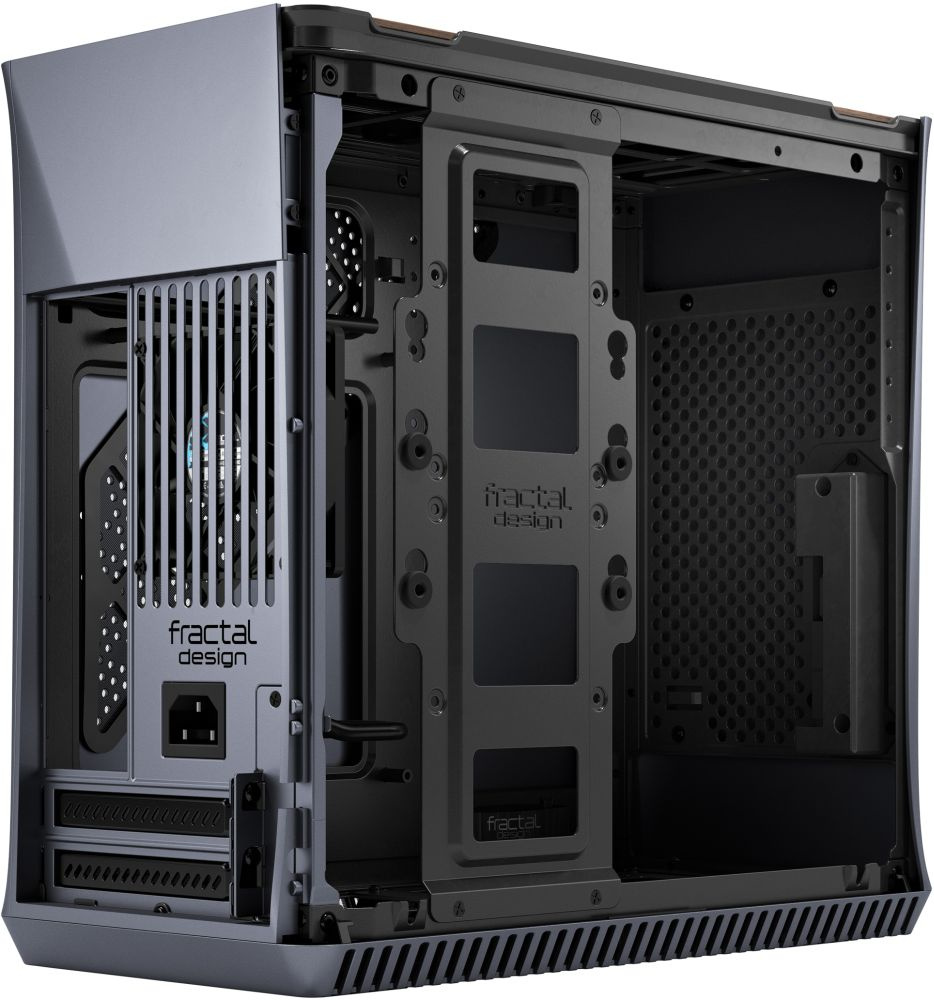 Корпус Fractal Design ERA ITX серый без БП miniITX 2x120mm 2x140mm 2xUSB3.0 audio — фото 11