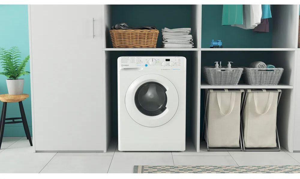 Стиральная машина Indesit BWSD 61051 WWV RU класс: A загр.фронтальная макс.:6кг белый — фото 10