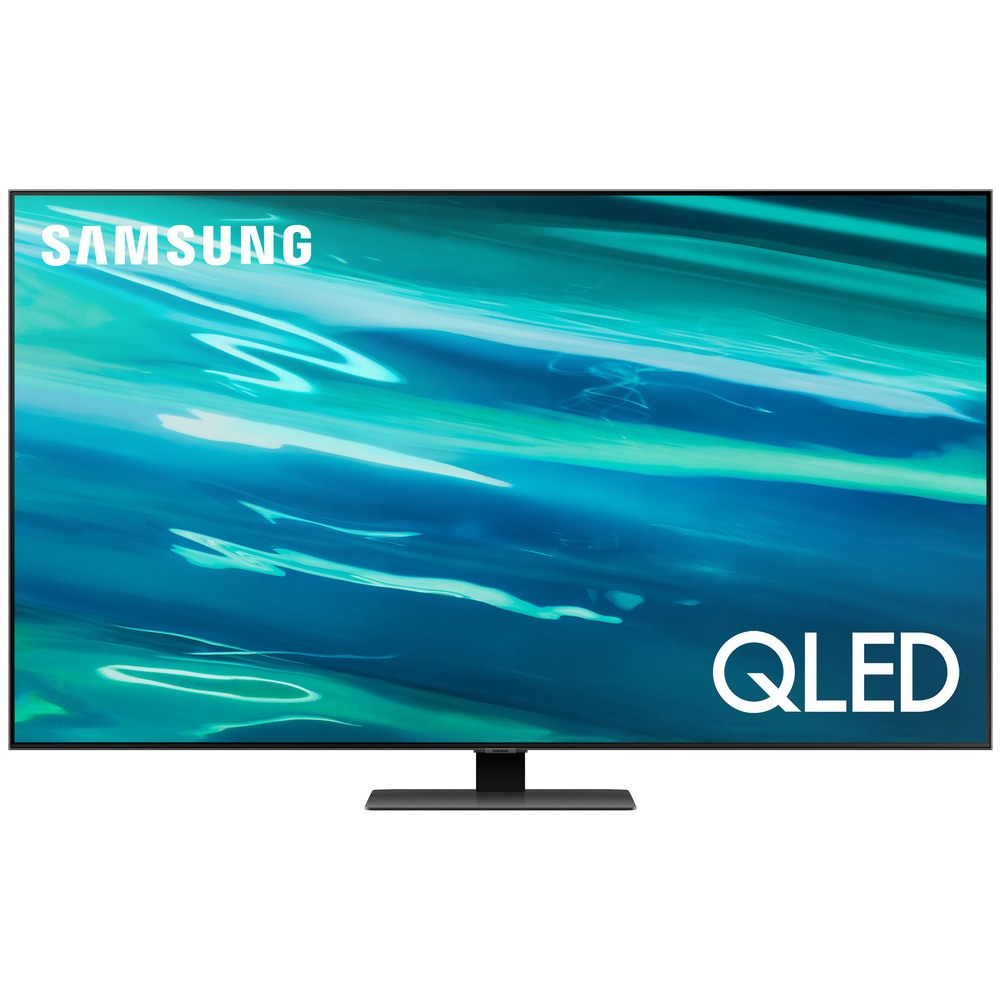 Телевизор Samsung QLED QE65Q80AAUXRU (2021) 65" 4K UHD  QLED Smart TV