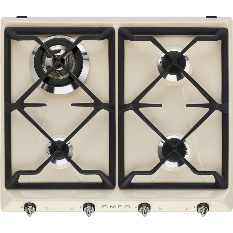 Встраиваемые газовые панели SMEG  SR964PGH