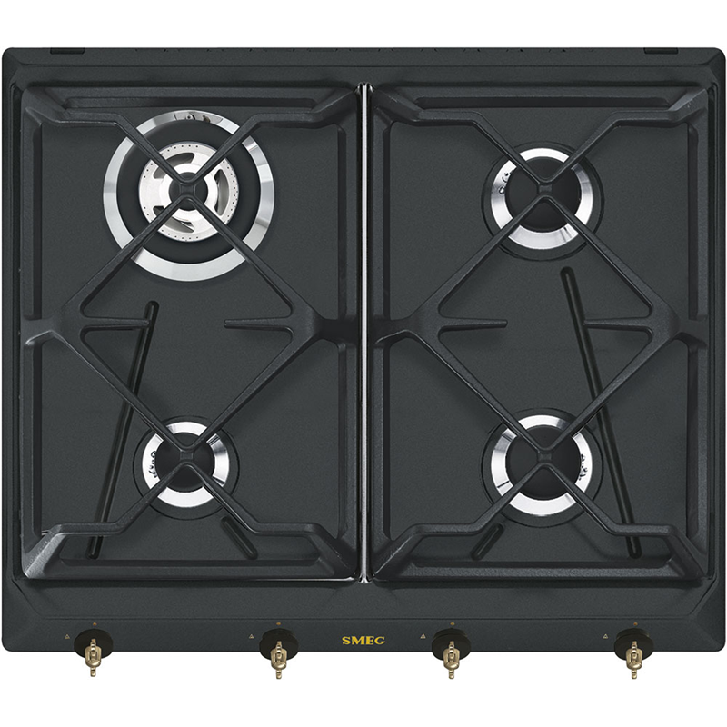 Встраиваемая газовая панель SMEG  SRV864AOGH