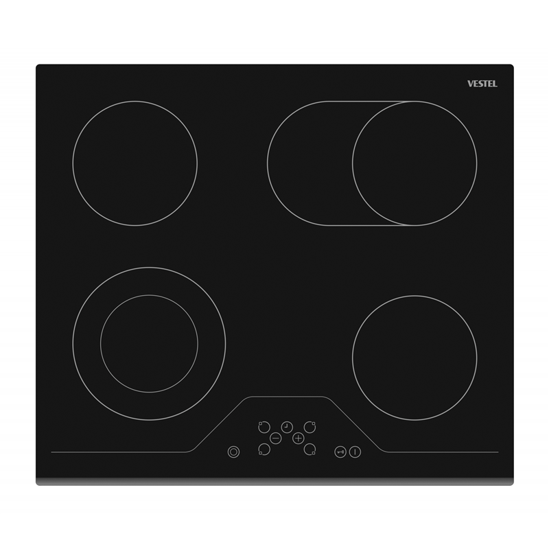 Встраиваемые электрические варочные панели Vestel  VH64E351B