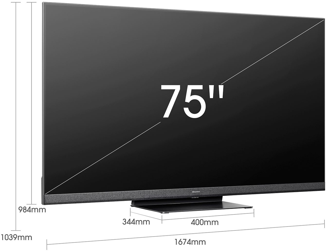 Телевизор QLED Hisense 75" 75U8HQ — фото 3