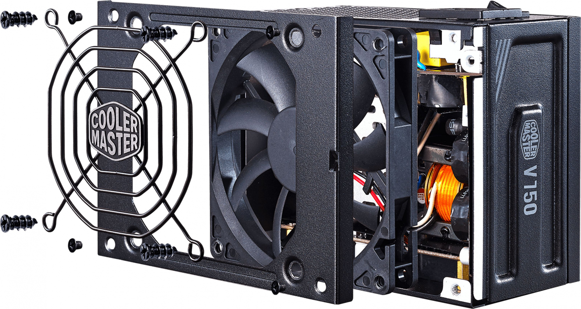 Блок питания Cooler Master SFX 750W V750 Gold 80+ gold (24+8+4+4pin) APFC 92mm fan 8xSATA Cab Manag RTL — фото 6