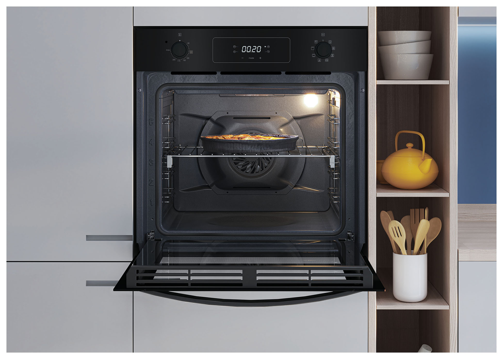 Духовой шкаф Электрический Candy IDEA FIDCP N625 L черный — фото 7
