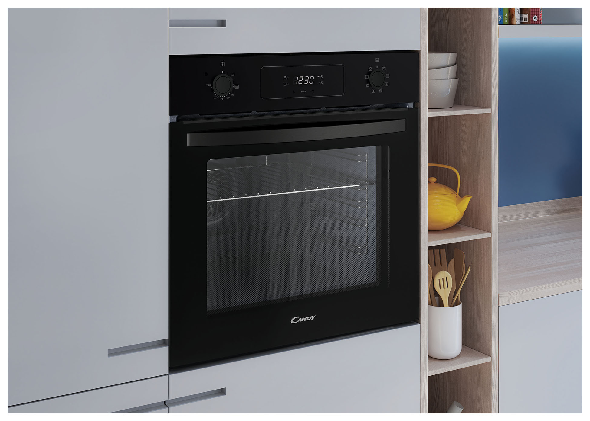 Духовой шкаф Электрический Candy IDEA FIDCP N625 L черный — фото 8