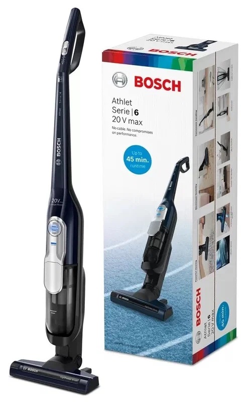 Пылесос Bosch BCH85N черный/синий