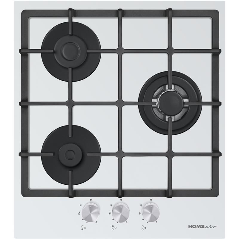 Встраиваемая газовая панель HOMSair  HGG433TGCWH