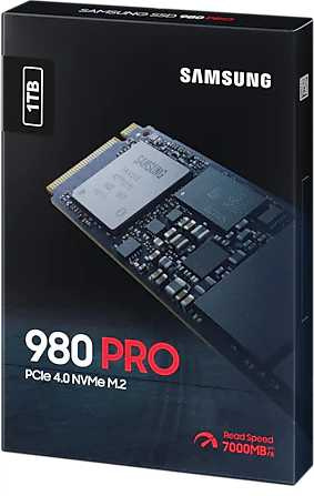 Накопитель SSD Samsung PCI-E 4.0 x4 1Tb MZ-V8P1T0BW 980 PRO M.2 2280 — фото 6
