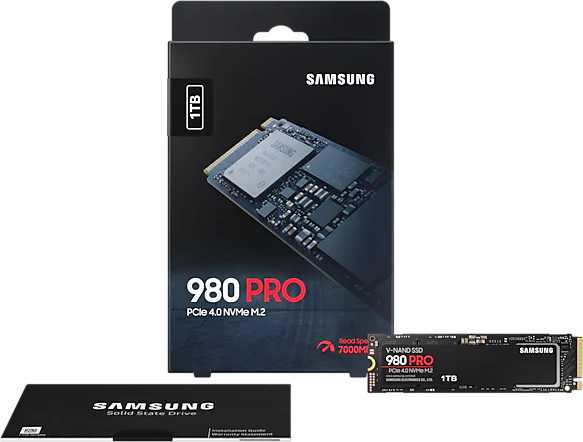 Накопитель SSD Samsung PCI-E 4.0 x4 1Tb MZ-V8P1T0BW 980 PRO M.2 2280 — фото 11