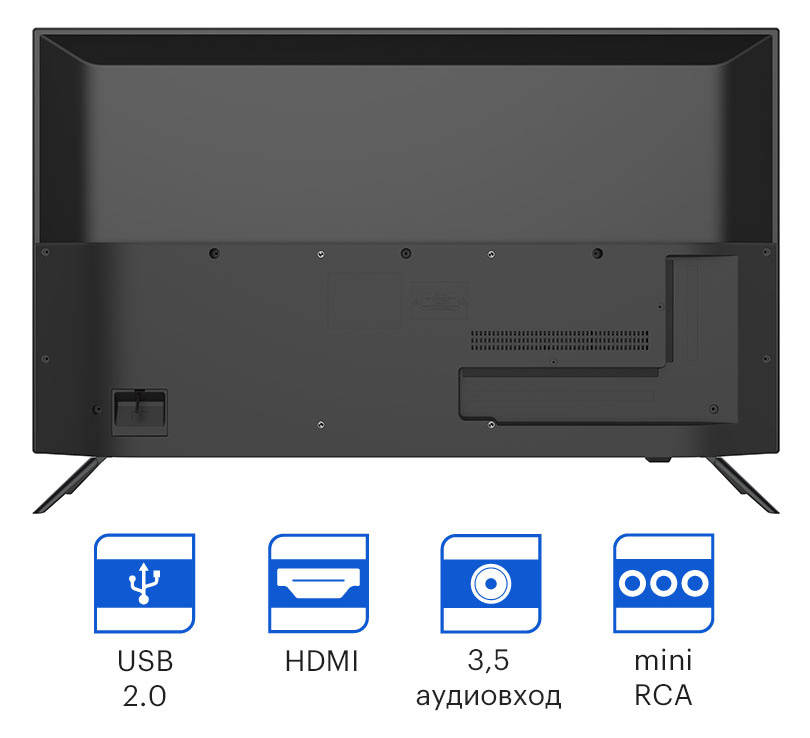 Телевизор LED Kivi 40" 40F550NB — фото 5
