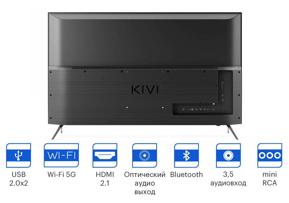 Телевизор LED Kivi 50" 50U750NB — фото 5