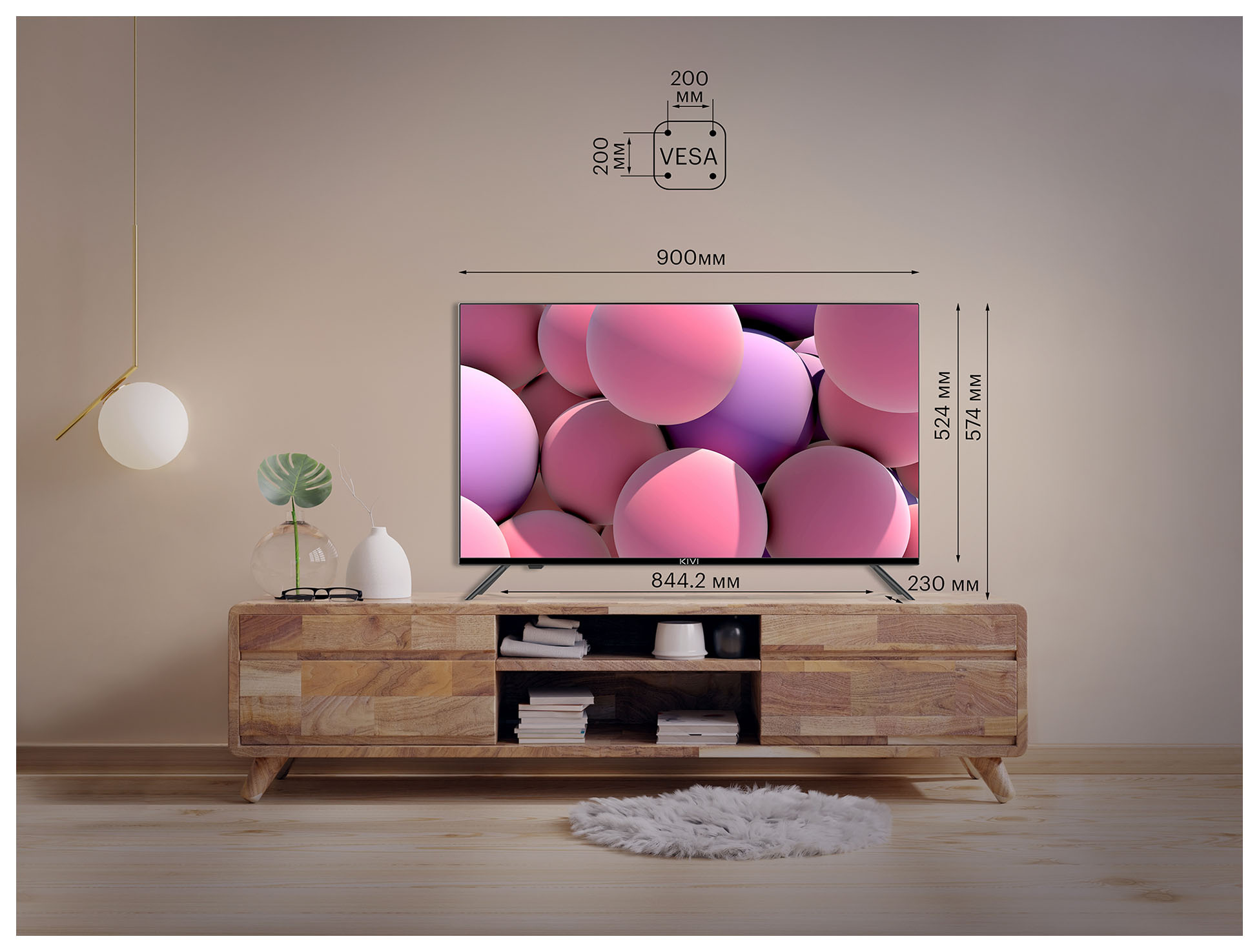 Телевизор LED Kivi 40" 40F740NB — фото 4
