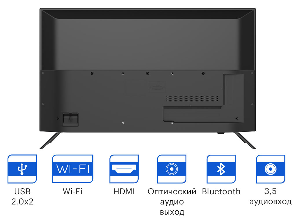 Телевизор LED Kivi 40" 40F740NB — фото 5
