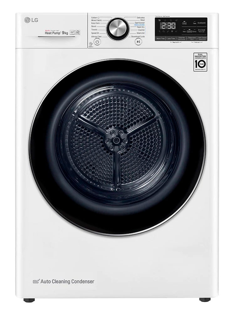 Сушильная машина LG RC90V9AV2Q кл.энер.:A+++ макс.загр.:9кг белый