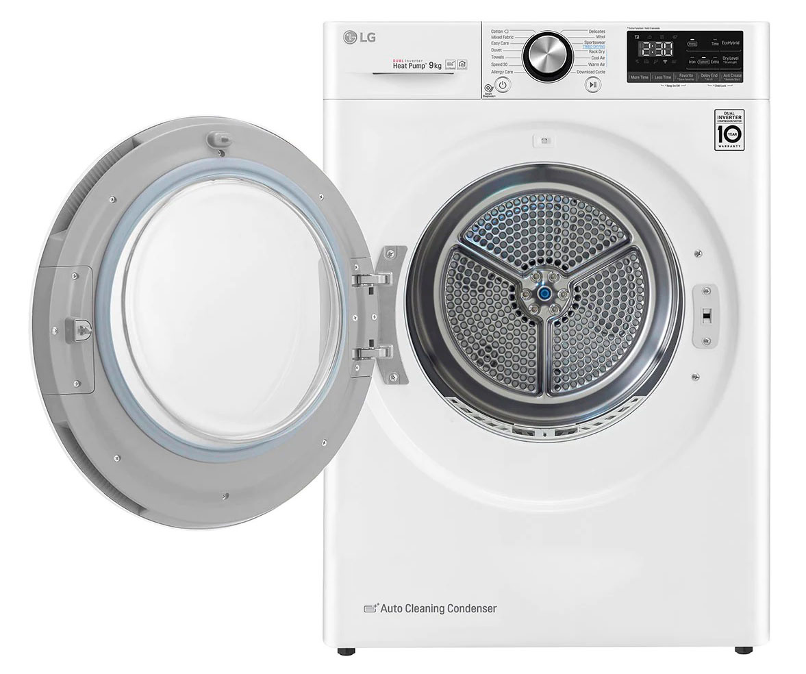 Сушильная машина LG RC90V9AV2Q кл.энер.:A+++ макс.загр.:9кг белый — фото 2