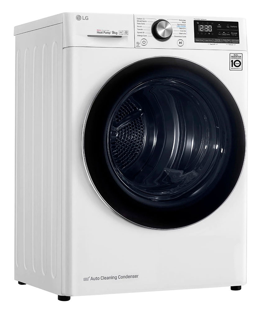 Сушильная машина LG RC90V9AV2Q кл.энер.:A+++ макс.загр.:9кг белый — фото 5