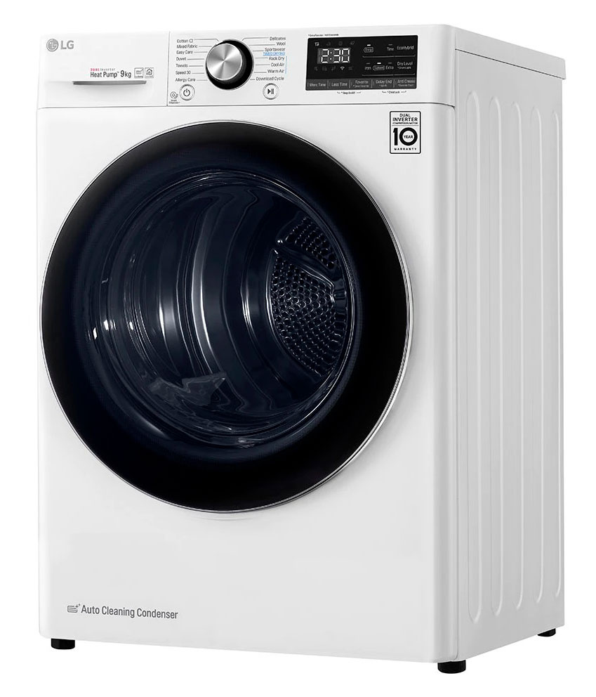 Сушильная машина LG RC90V9AV2Q кл.энер.:A+++ макс.загр.:9кг белый — фото 6