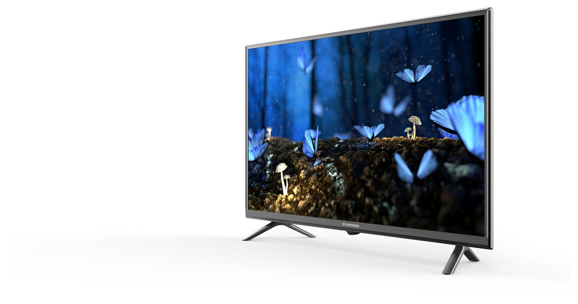 Телевизор LED Starwind 32" SW-LED32SG302 Яндекс.ТВ черный HD 60Hz DVB-T DVB-T2 DVB-C DVB-S DVB-S2 USB WiFi Smart TV — фото 4