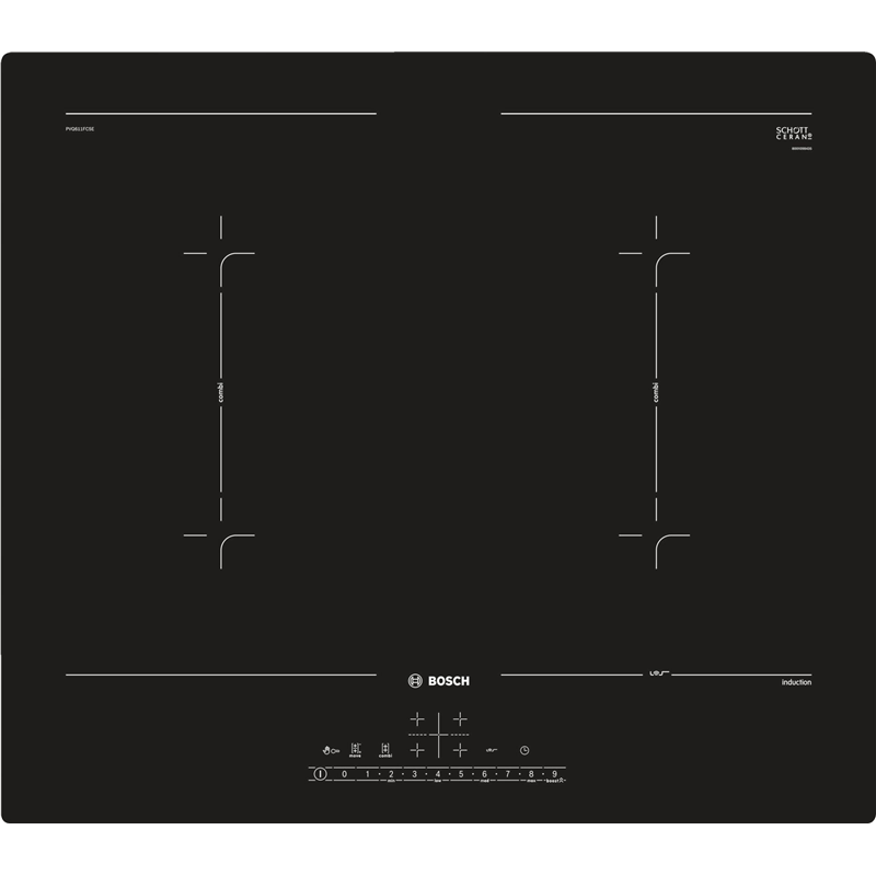 Встраиваемая индукционная панель BOSCH  PVQ611FC5E
