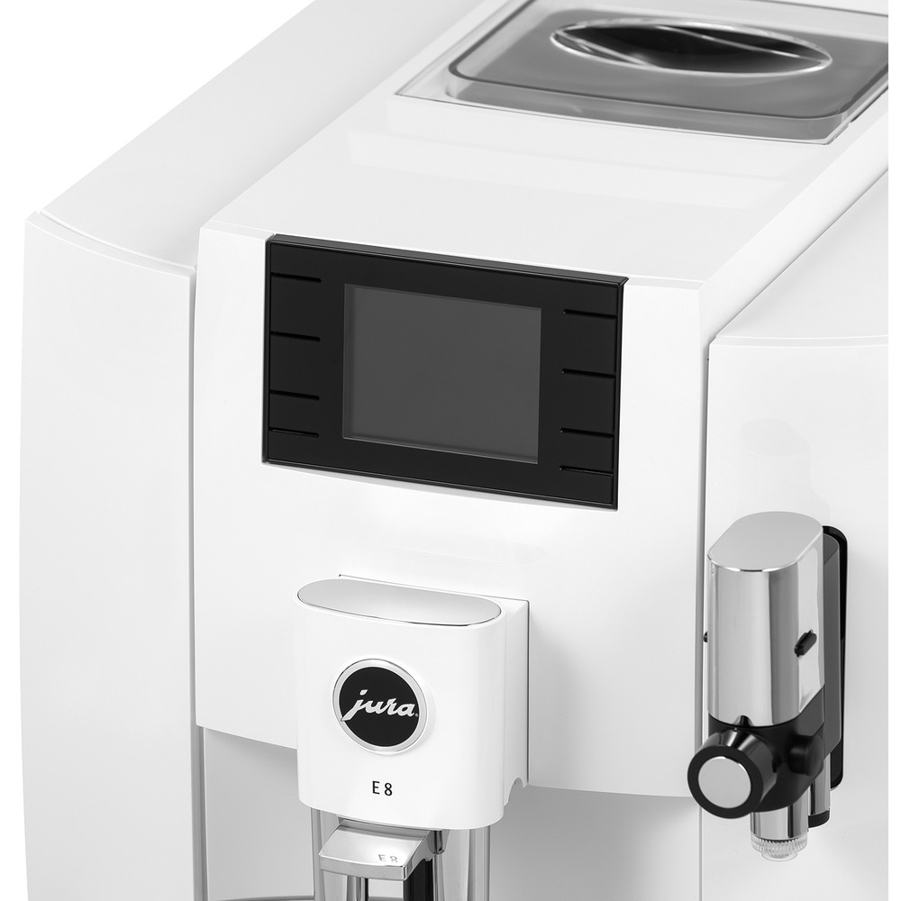 Кофемашина Jura E8 Piano White — фото 2