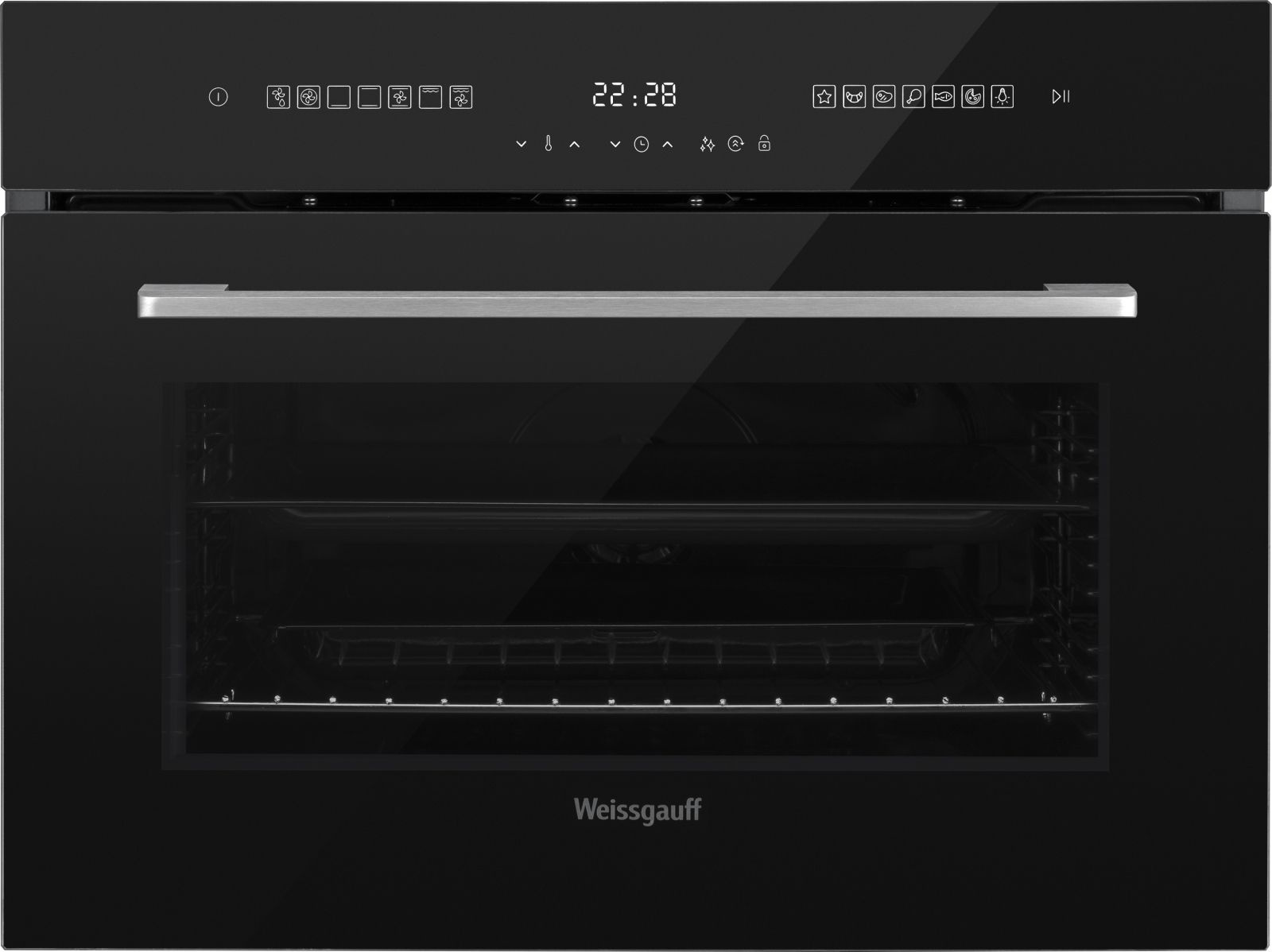 Духовой шкаф Электрический Weissgauff Premium EO 459 SDB черный — фото 5