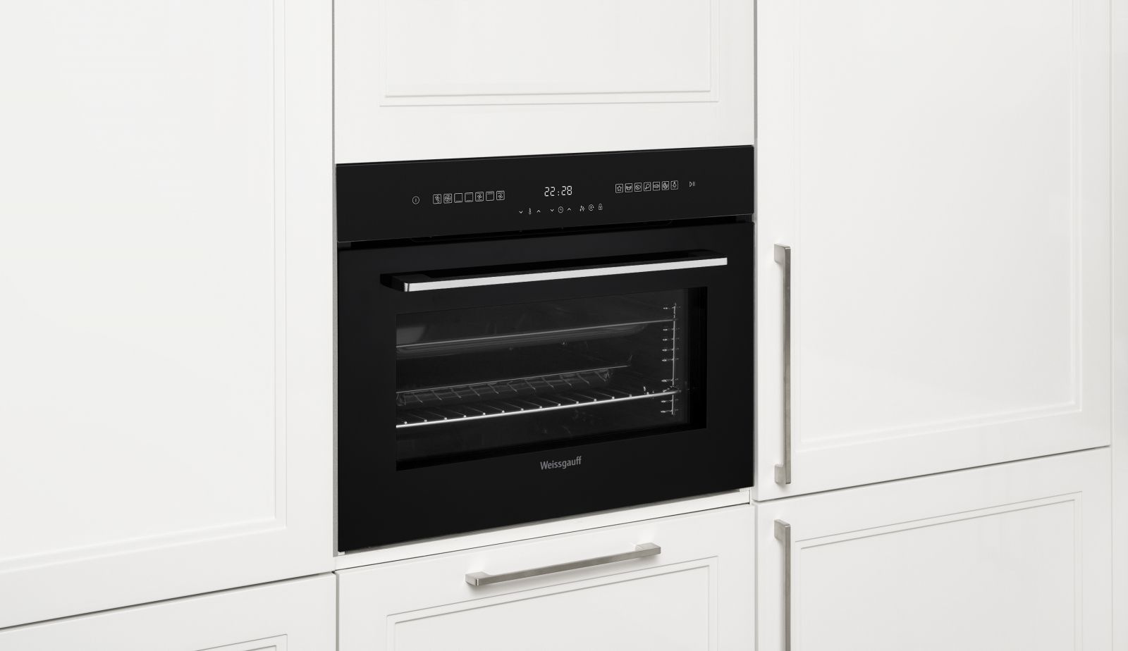Духовой шкаф Электрический Weissgauff Premium EO 459 SDB черный — фото 8