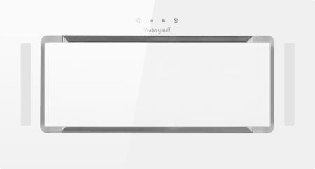 Вытяжка встраиваемая Weissgauff Blank 600 Touch White Glass — фото 2