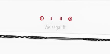Вытяжка встраиваемая Weissgauff Blank 600 Touch White Glass — фото 3