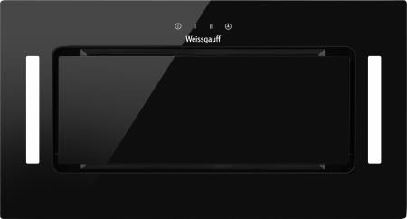 Вытяжка встраиваемая Weissgauff Veil 600 Touch Black Glass — фото 3