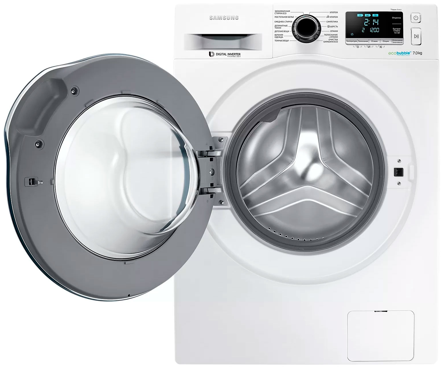 Стиральная машина Samsung WW70J6210DW/LD — фото 3