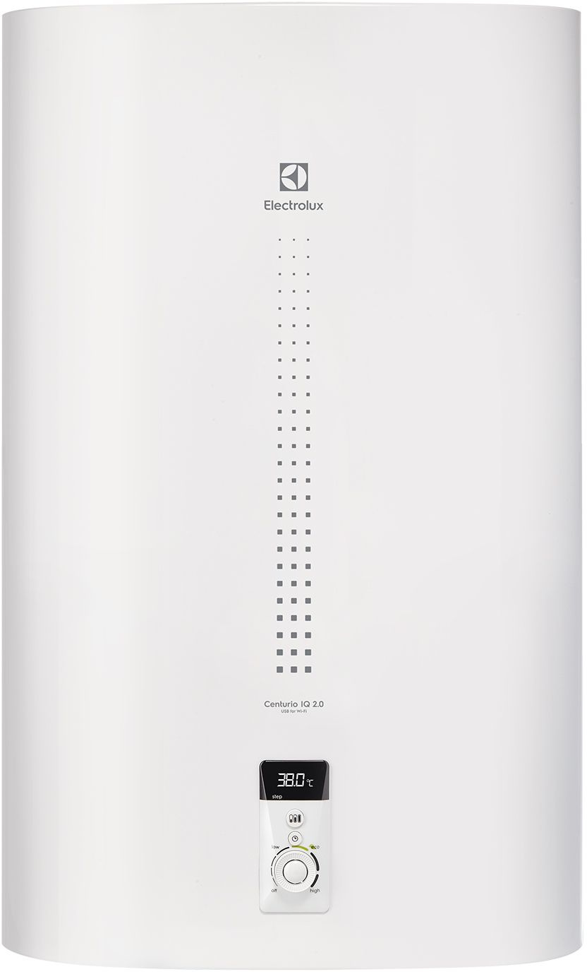 Водонагреватель Electrolux Centurio IQ 2.0 EWH 80 2кВт 80л электрический настенный/белый — фото 2