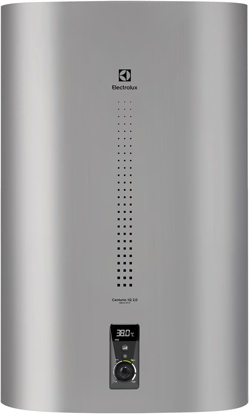 Водонагреватель Electrolux Centurio IQ 2.0 EWH 80 2кВт 80л электрический настенный/серебристый