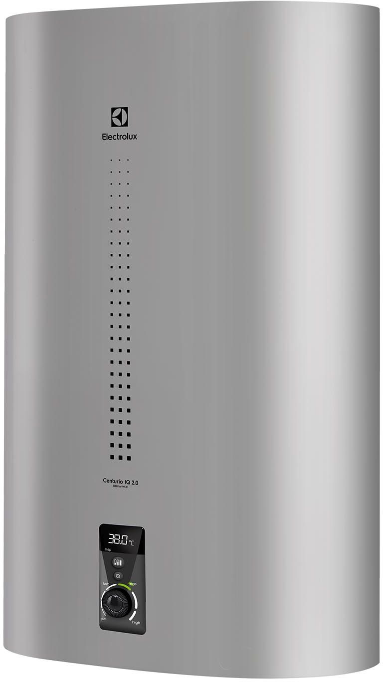 Водонагреватель Electrolux Centurio IQ 2.0 EWH 80 2кВт 80л электрический настенный/серебристый — фото 3