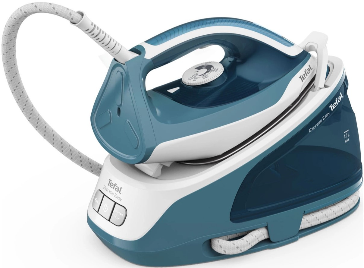 Парогенератор Tefal Express Easy SV6131E0 2200Вт бирюзовый/белый
