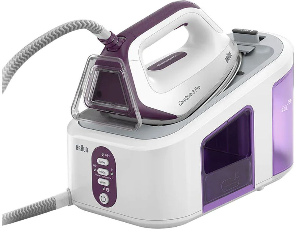 Парогенератор Braun IS3155VI SS 2400Вт белый