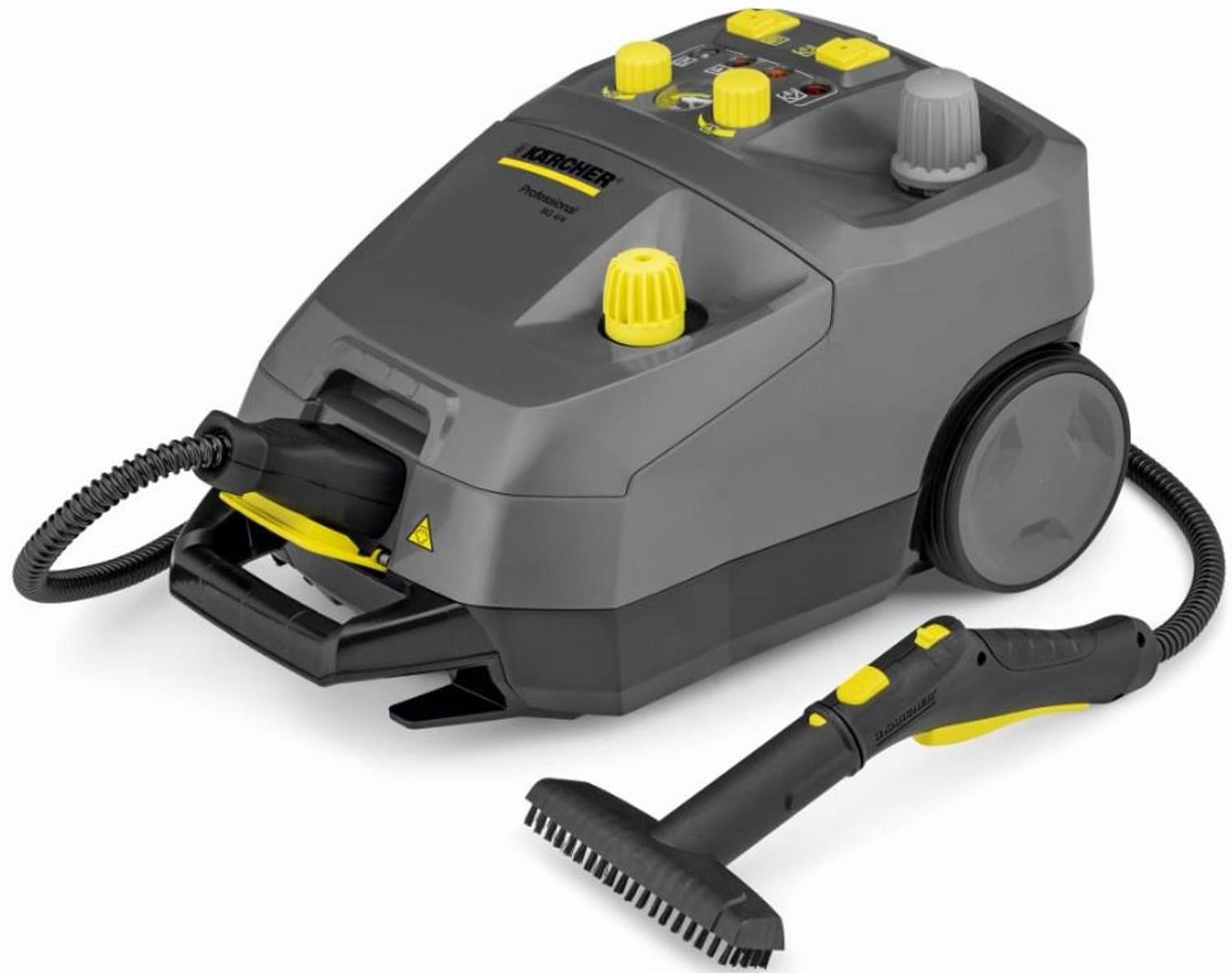 Пароочиститель напольный Karcher SG 4/4 *EU 2300Вт желтый/серый — фото 3