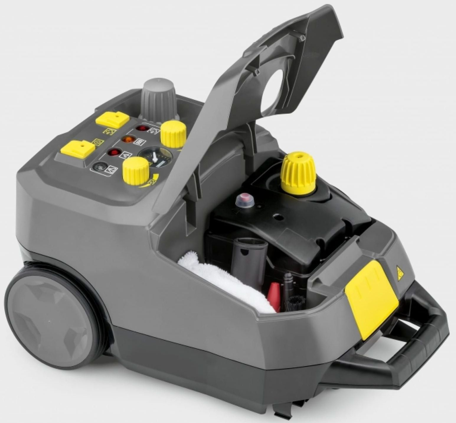 Пароочиститель напольный Karcher SG 4/4 *EU 2300Вт желтый/серый — фото 5