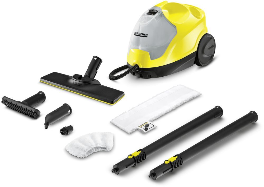 Пароочиститель напольный Karcher EasyFix SC 4 2000Вт желтый/черный — фото 5