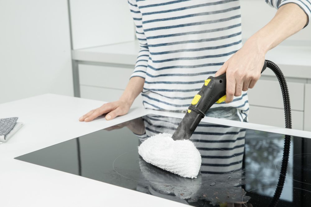 Пароочиститель напольный Karcher EasyFix SC 4 2000Вт желтый/черный — фото 2