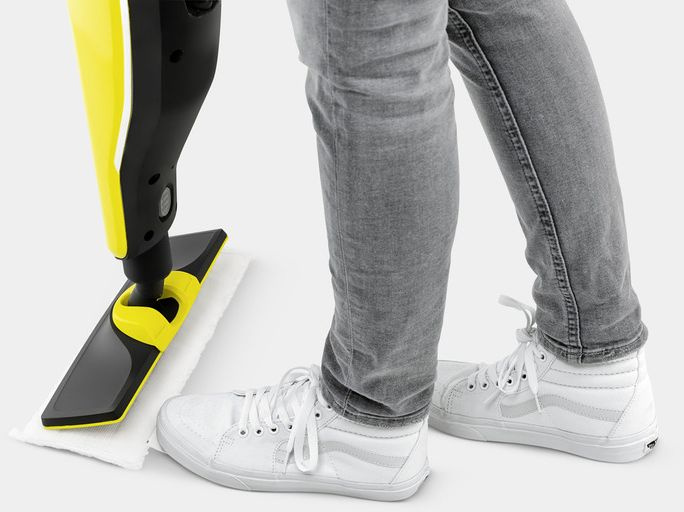 Пароочиститель ручной Karcher EasyFix SC 3 Upright 1600Вт желтый/черный — фото 3