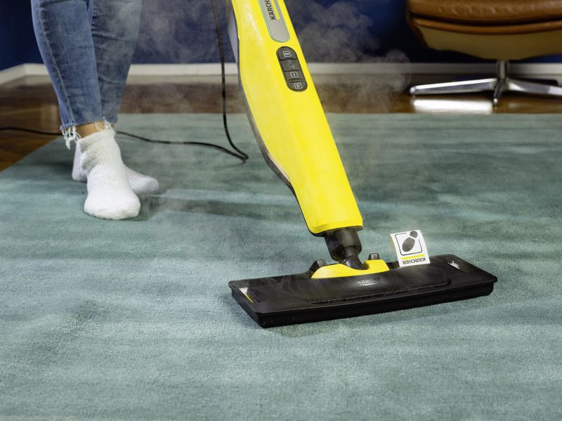 Пароочиститель ручной Karcher EasyFix SC 3 Upright 1600Вт желтый/черный — фото 10
