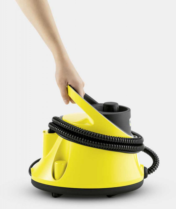 Пароочиститель напольный Karcher EasyFix SC 2 Deluxe 1500Вт желтый/черный — фото 3