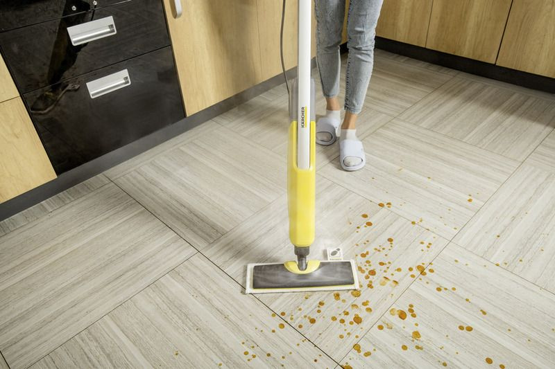 Пароочиститель ручной Karcher EasyFix SC 2 Upright 1600Вт желтый/черный — фото 8