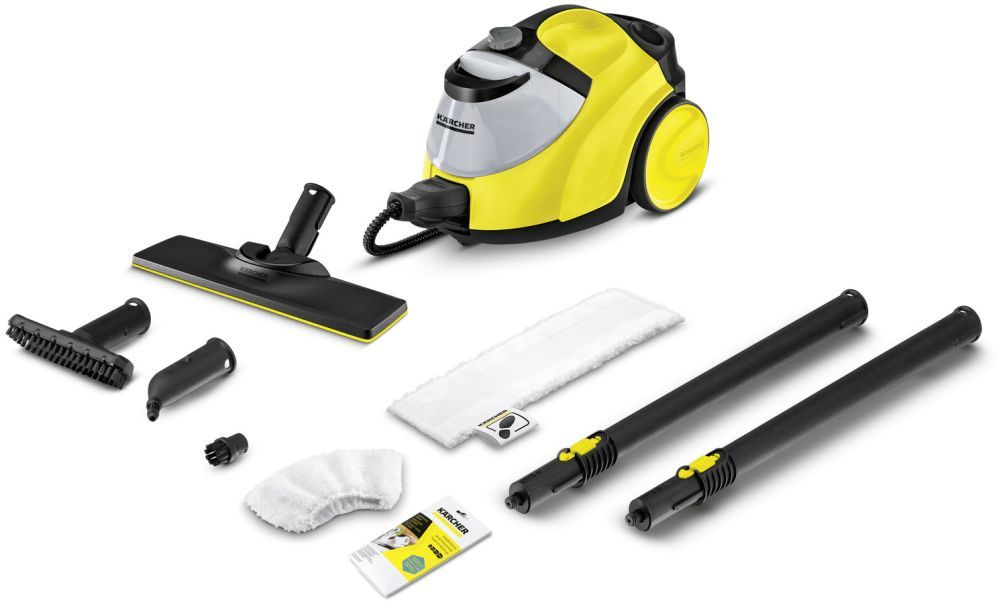 Пароочиститель напольный Karcher EasyFix SC 5 2200Вт желтый/черный — фото 5