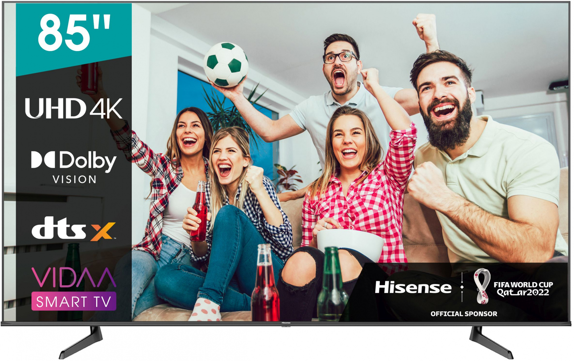 Телевизор LED Hisense 85" 85A6BG