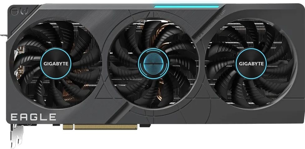 Видеокарта Gigabyte PCI-E 4.0 GV-N407TEAGLE OC-12GD NVIDIA GeForce RTX 4070TI 12288Mb 384 GDDR6X 1710/19000 HDMIx2 DPx3 HDCP Ret