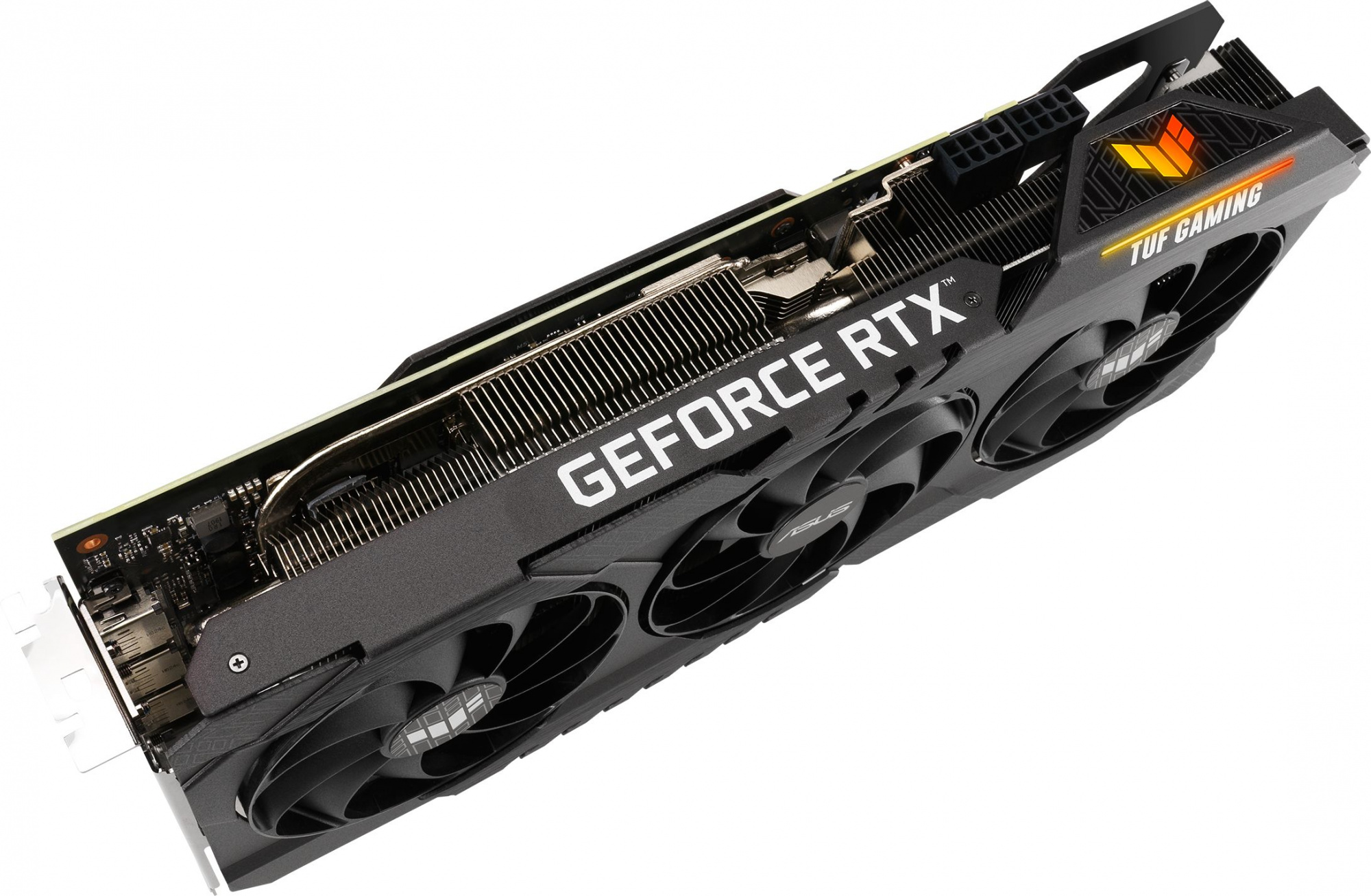 Видеокарта Asus PCI-E 4.0 TUF-RTX3080-O12G-GAMING NVIDIA GeForce RTX 3080 12288Mb 384 GDDR6X 1785/19000 HDMIx2 DPx3 HDCP Ret — фото 6