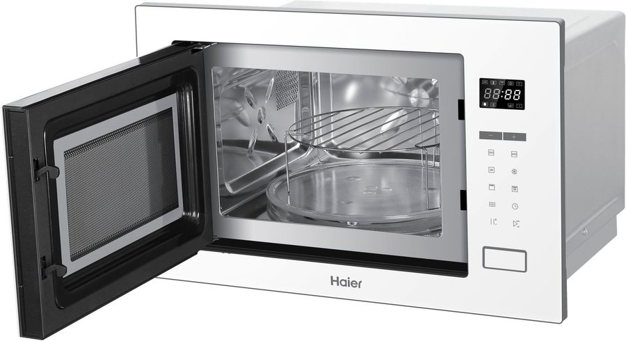 Встраиваемая микроволновая печь Haier HMX-BTG259W — фото 2